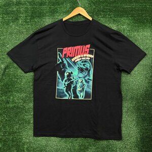 Primus Onwards & Upwards Summer Tour Rock Band T-Shirt Size Extra Large